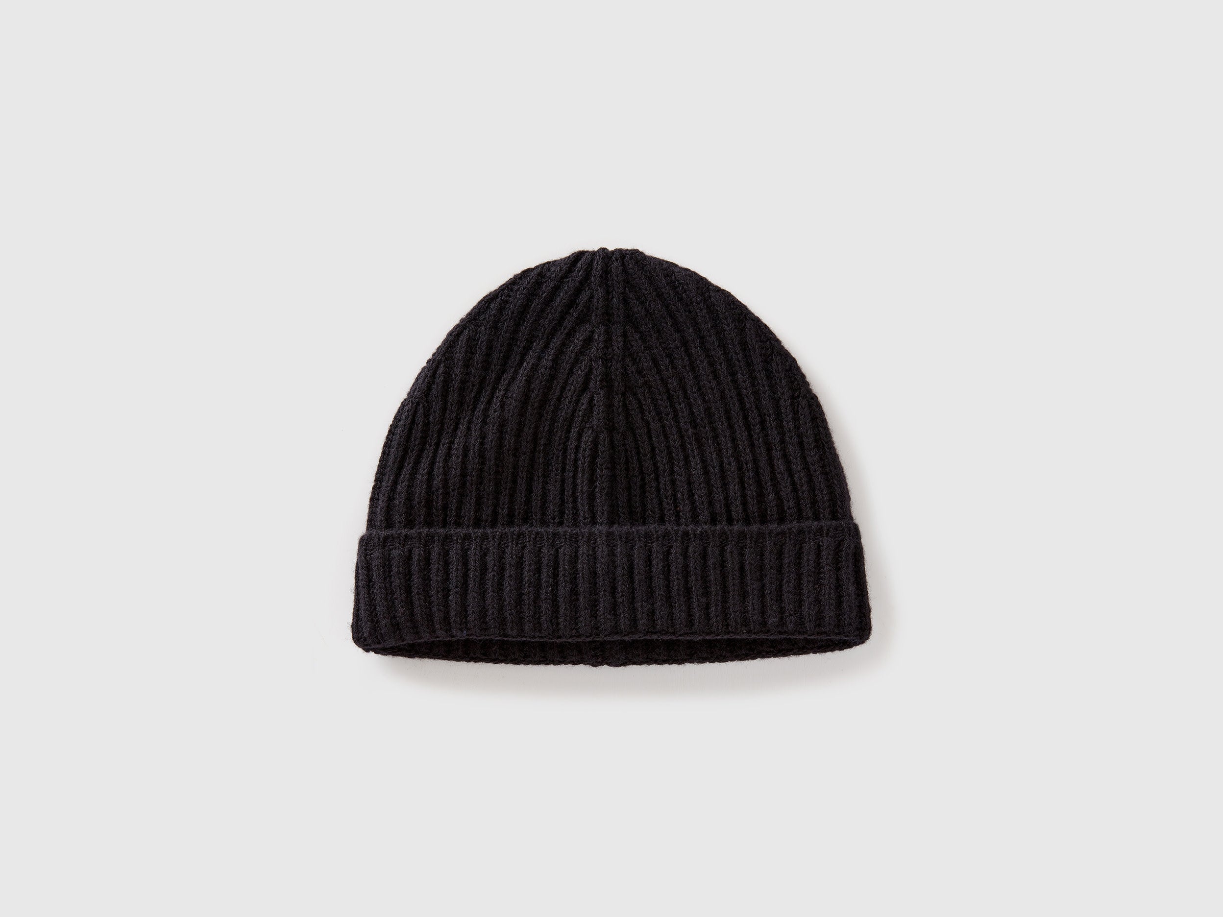 Textured Black Beanie Hat – United Colors of Benetton Store