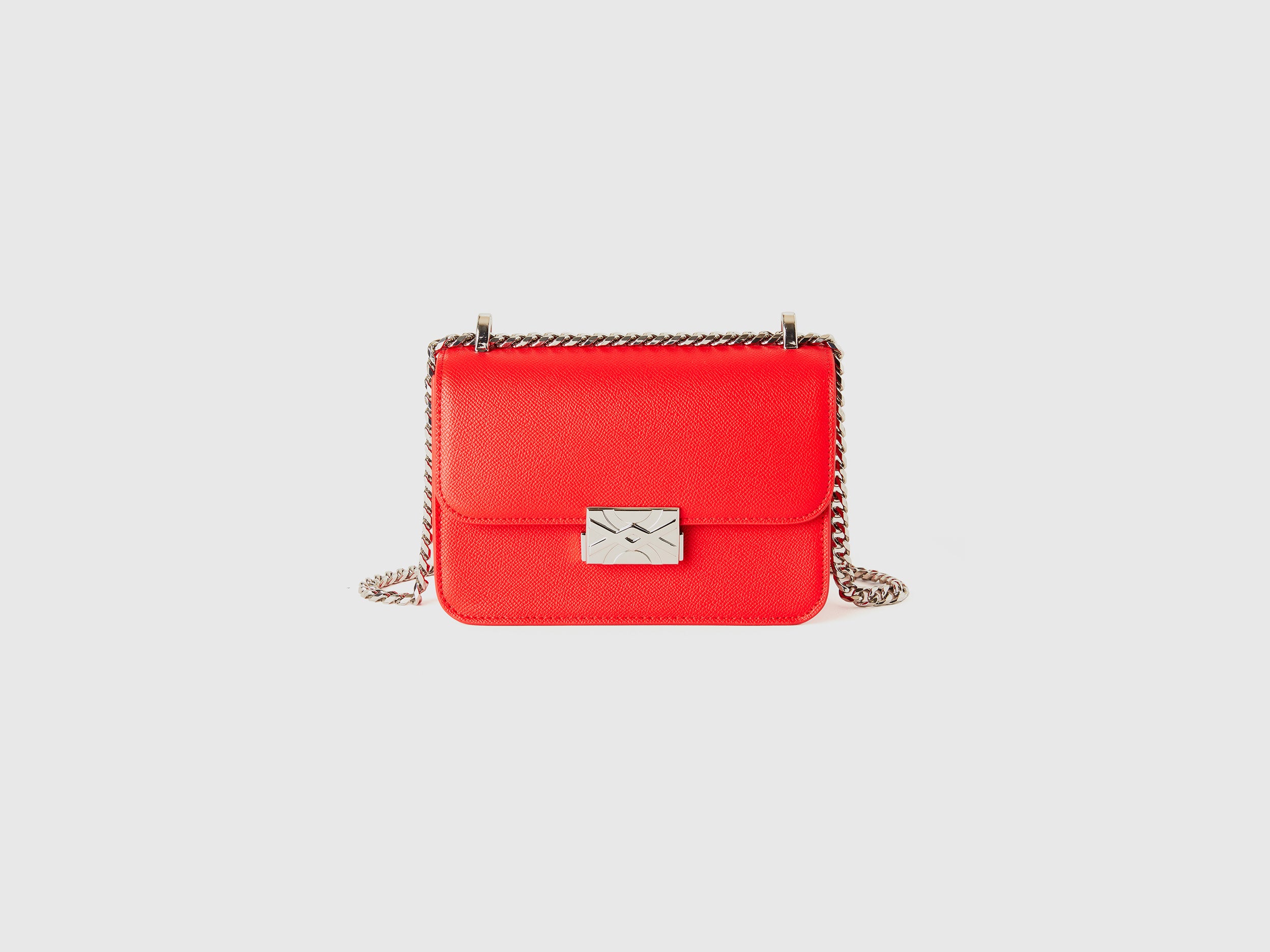 Solid Red Shoulder Bag - Main Image