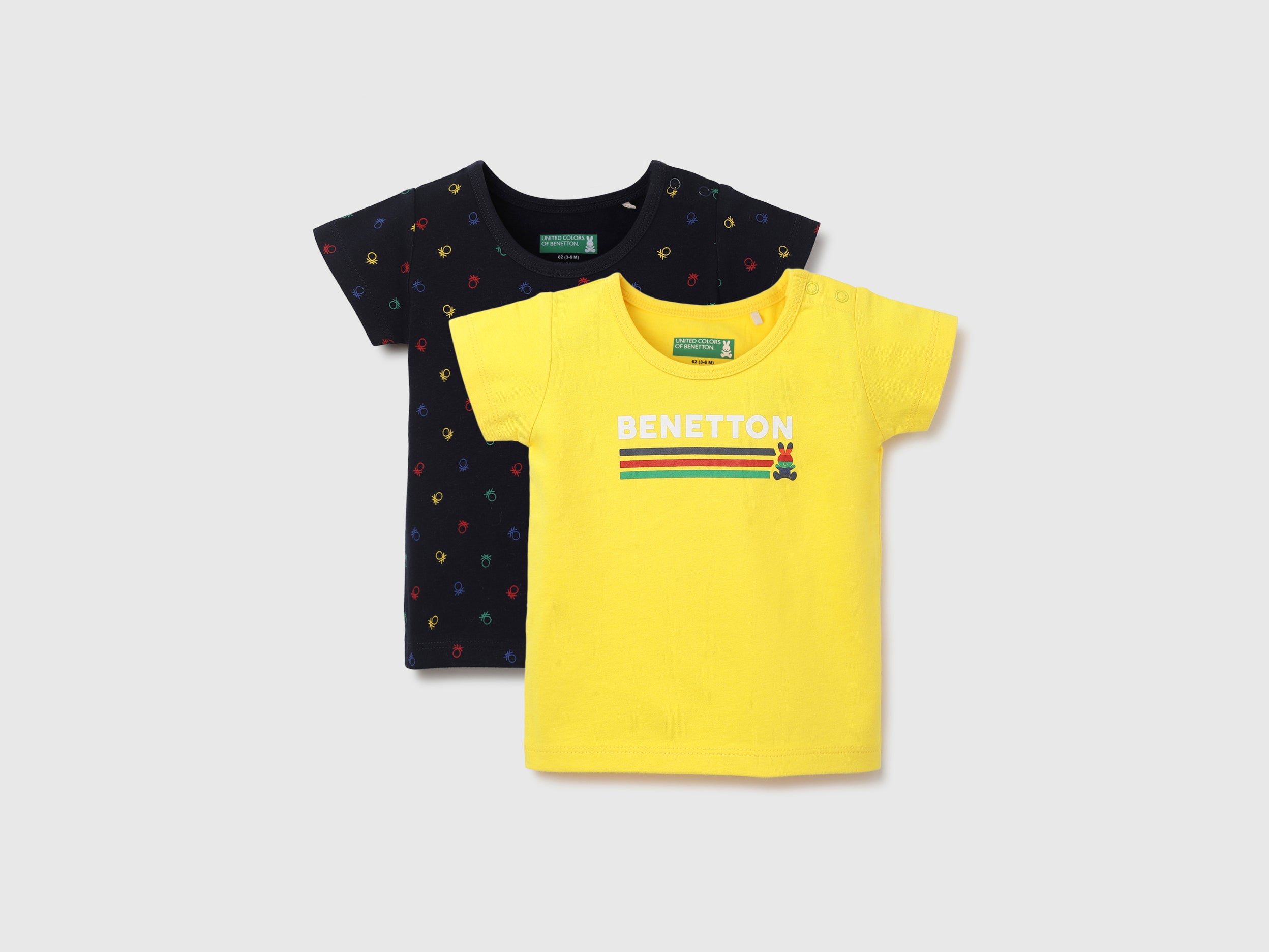 Benetton Clothes Undercolors Of Benetton Logo Pack Of Regular Fit