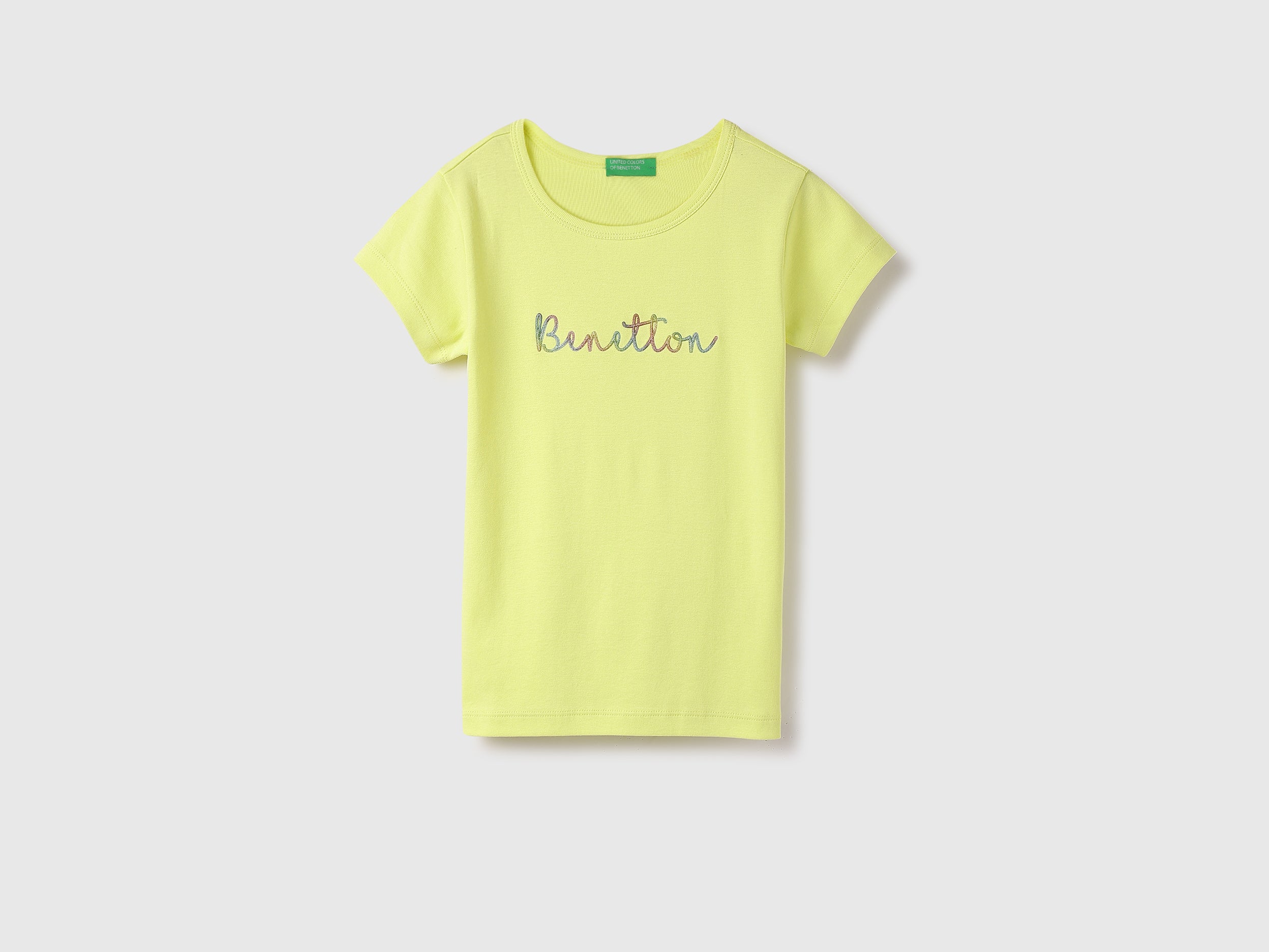 Regular Round Neck Textured T-Shirt - Main Image