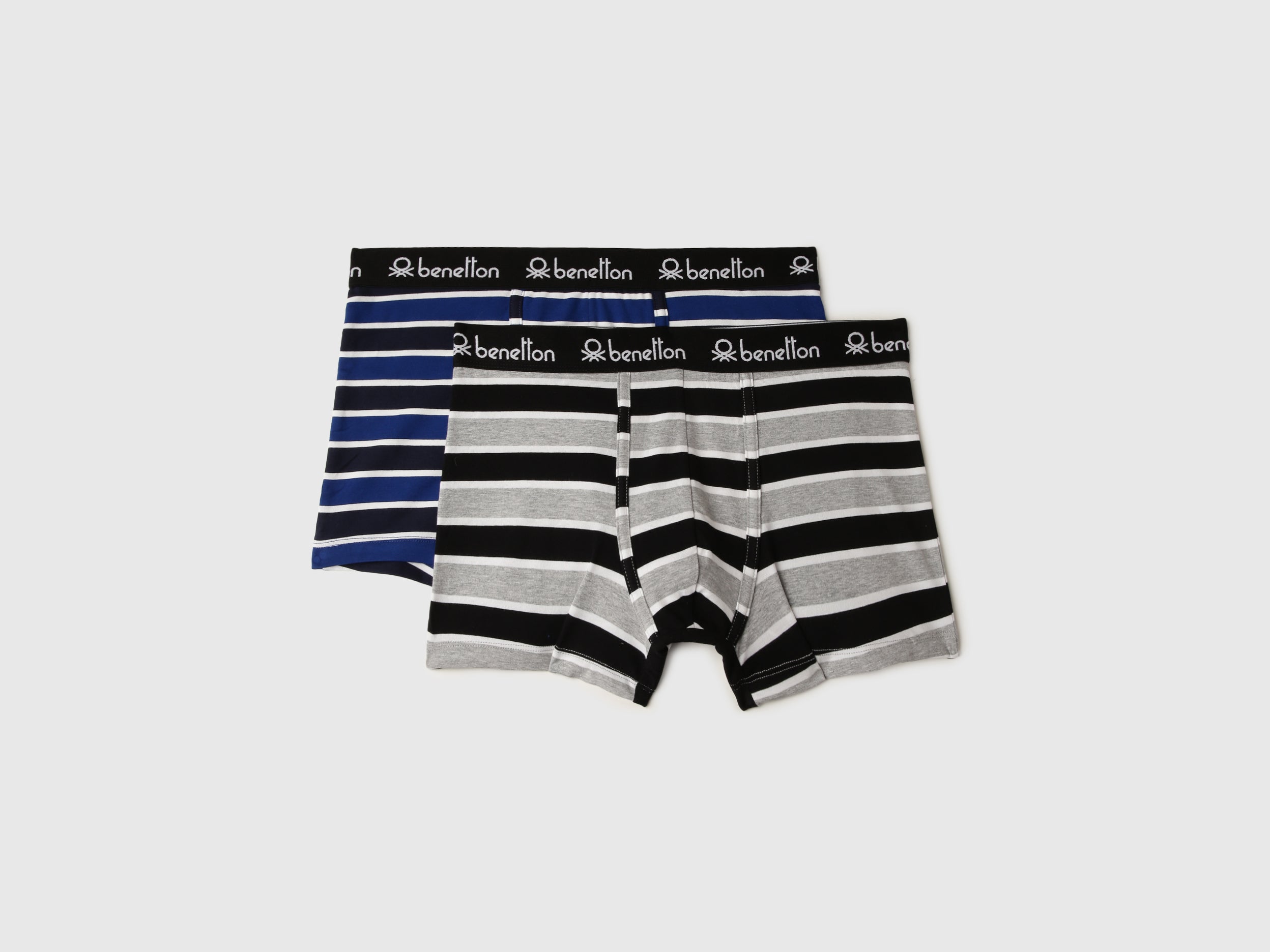 Pack of Striped Low Rise Boxer Briefs - Main Image