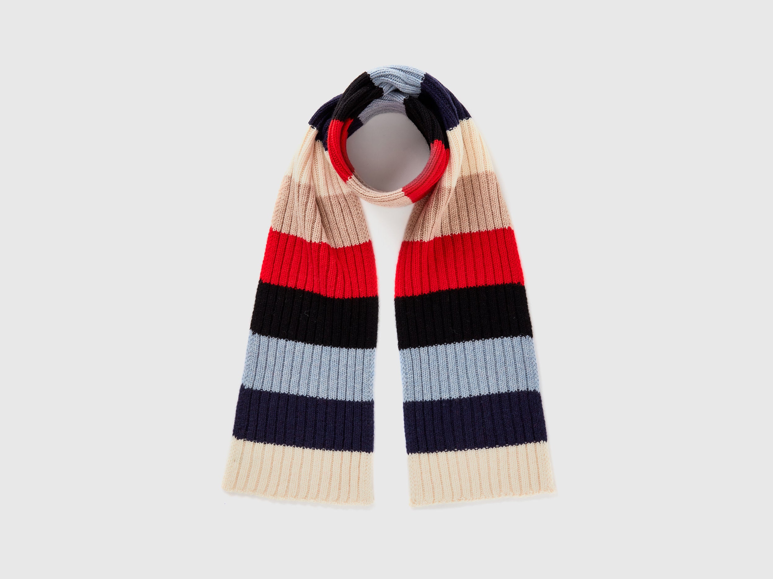 Sciarpa United Colors Of Benetton - Unisex Bambini E Ragazzi, Design A Sciarpa United Colors Of Benetton - Unisex Bambini E Ragazzi, Design A