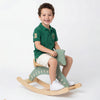 Boys Regular Fit Polo Neck Embroidered Tshirt