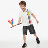 Boys Regular Fit Polo Neck Printed T-Shirt