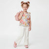 Girls Solid Bootcut Fit Core White Denim Jeans