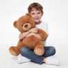 Boys Solid Straight Fit Towel Wash Damage Denim Jeans