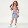 Girls Solid Regular Fit Shorts