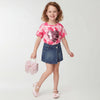 Girls Regular Fit Mid Rise Solid Shorts