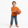 Boys Solid Straight Fit Washed Denim Jeans