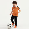 Boys Solid Straight Fit Black Carpenter Denim Jeans