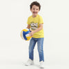 Boys Straight Fit Solid Mid Rise Jeans