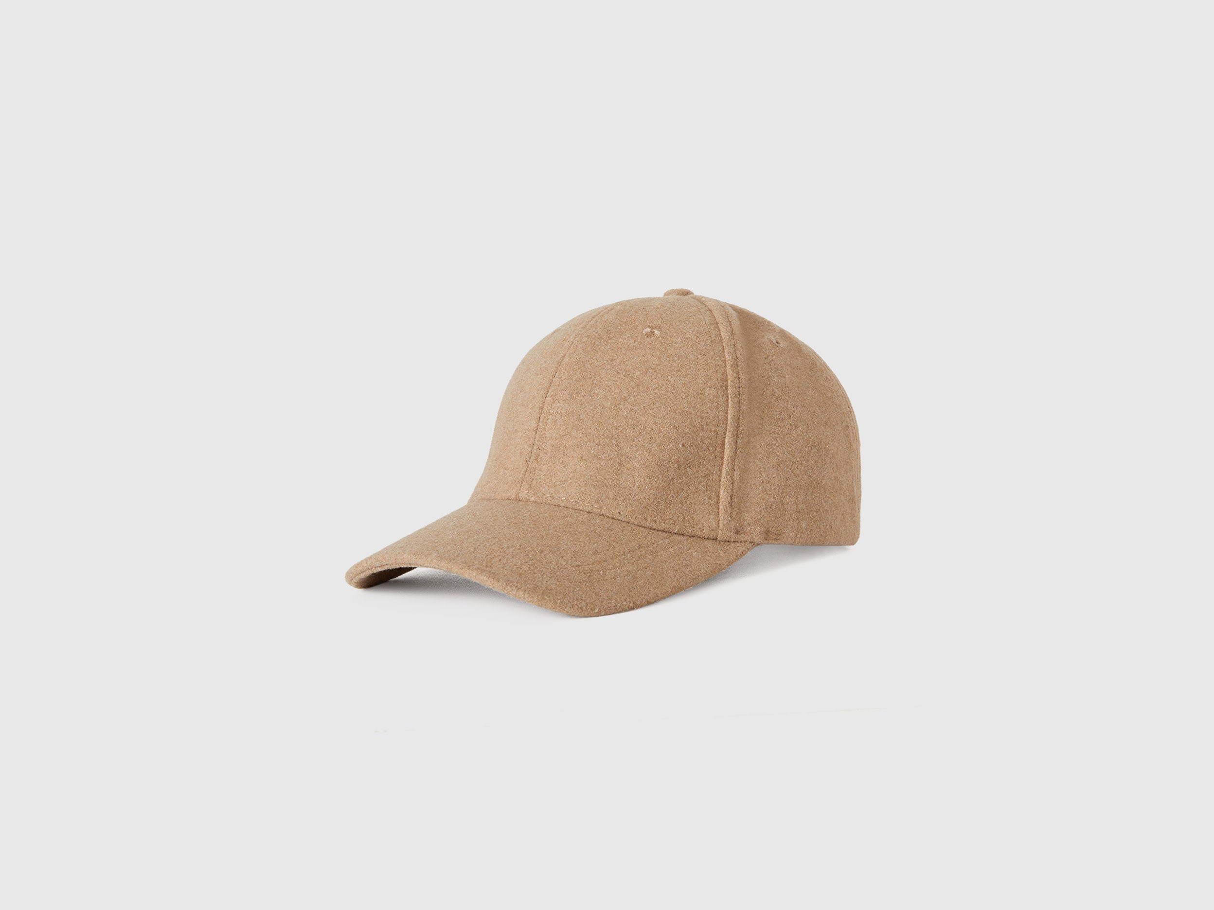 Solid Khaki Baseball Cap - Main Image