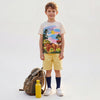 Boys Regular Fit Round Neck Printed T-Shirt