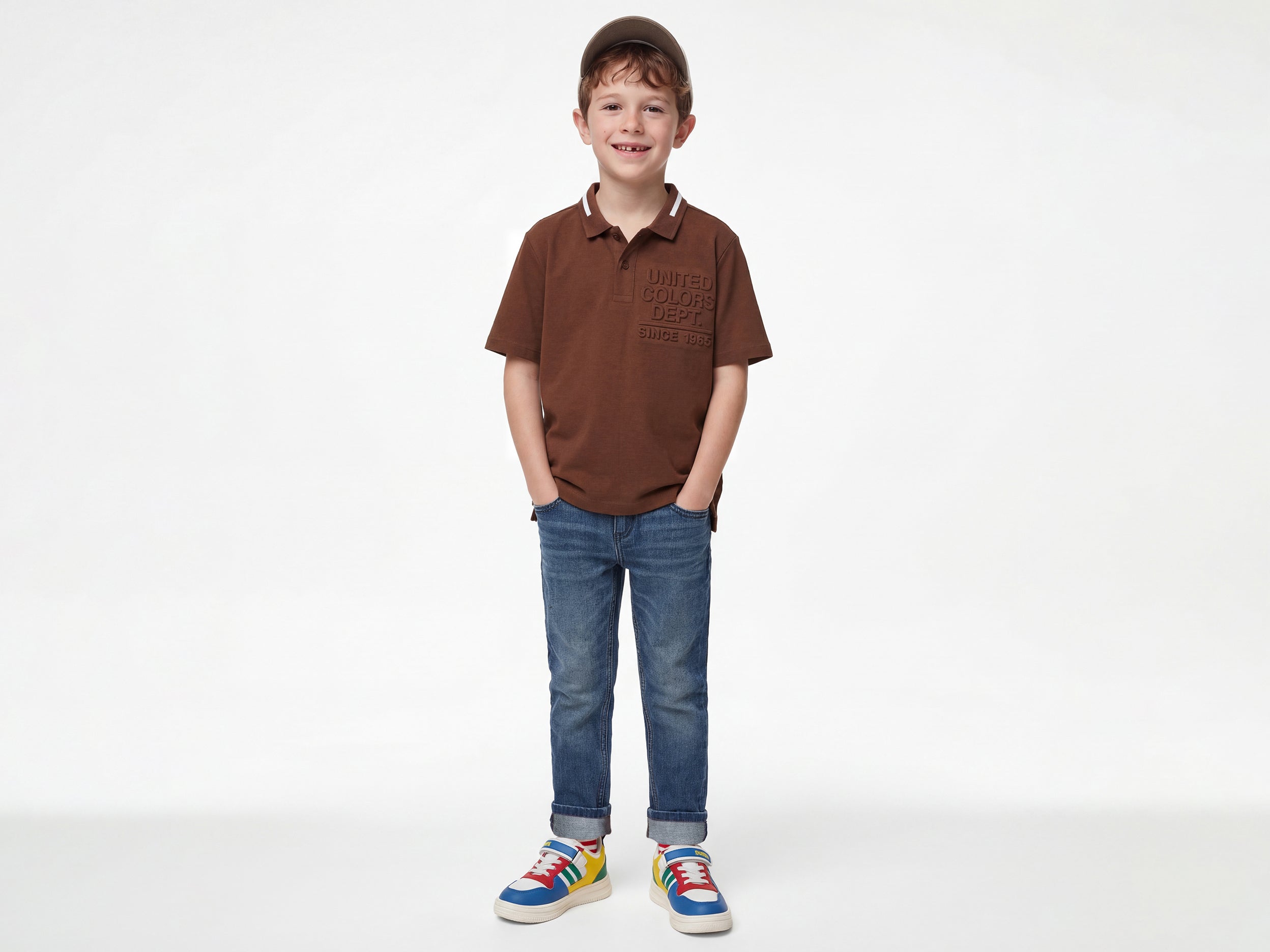 Boys Solid Slim Fit Denim Jeans