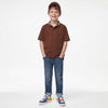 Boys Solid Slim Fit Denim Jeans