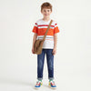 Boys Solid Straight Fit Jeans