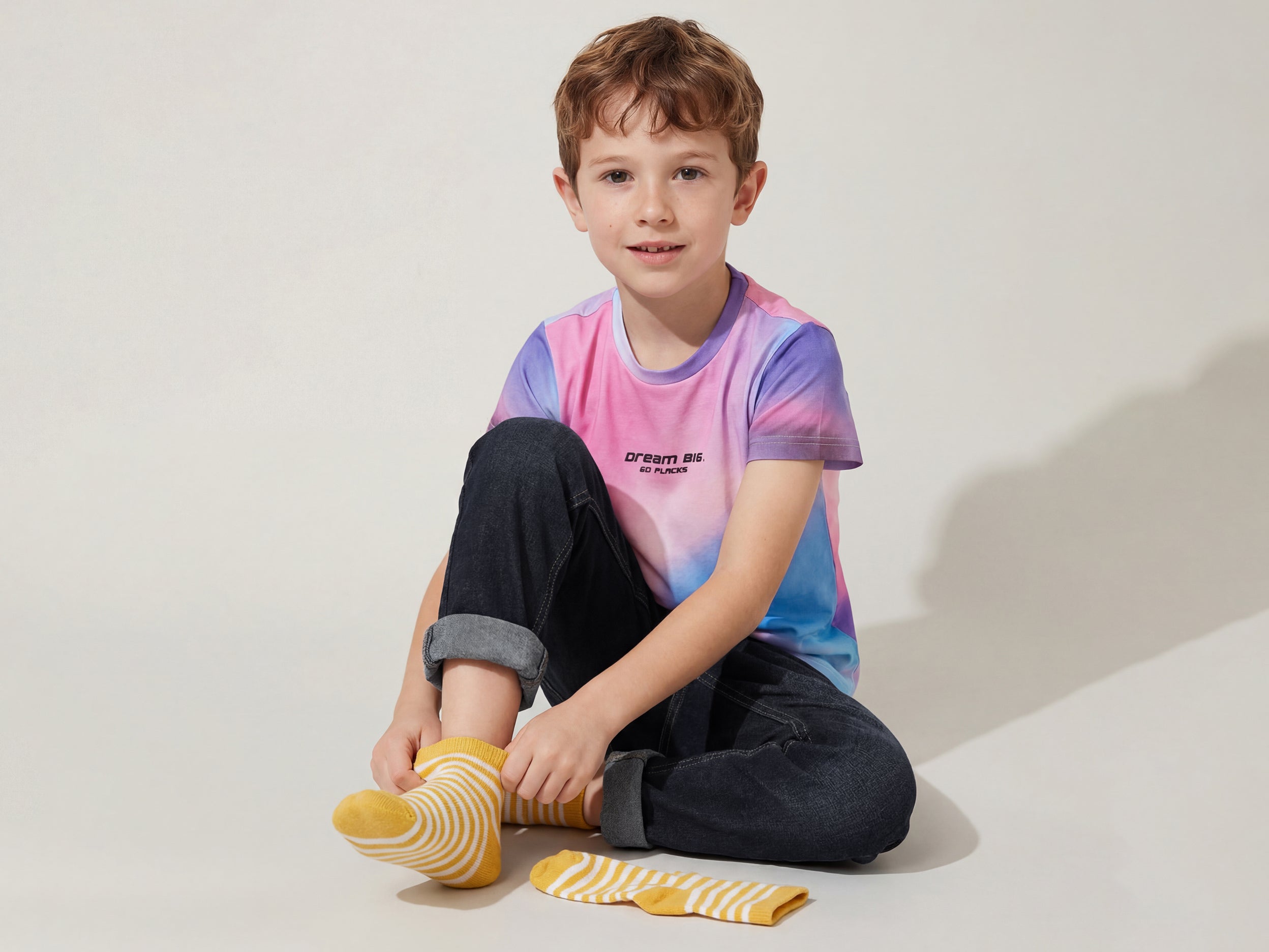 Boys Solid Slim Fit Jeans