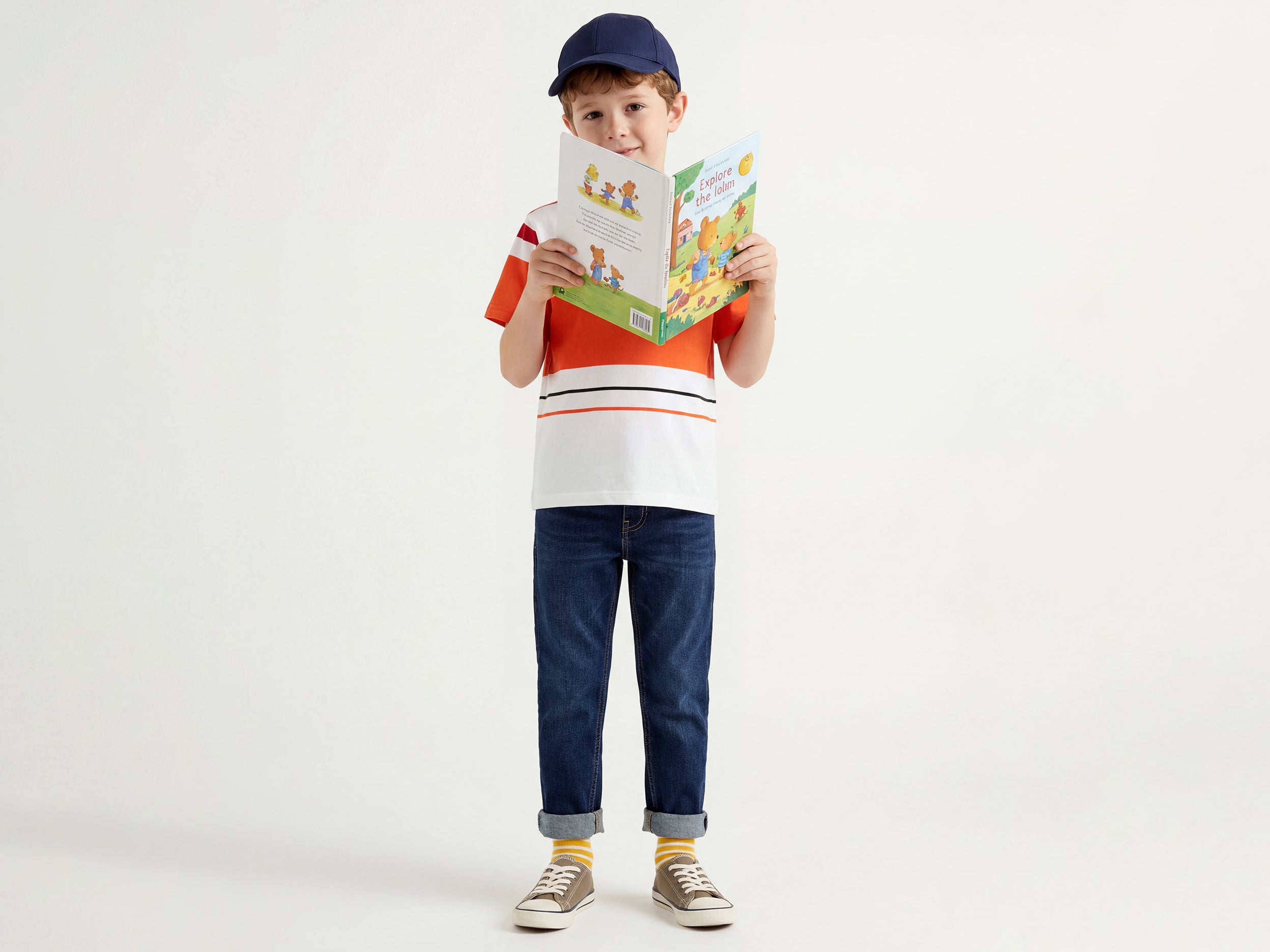 Boys Slim Fit Mid Rise Solid Jeans