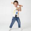 Boys Loose Fit Solid Jeans