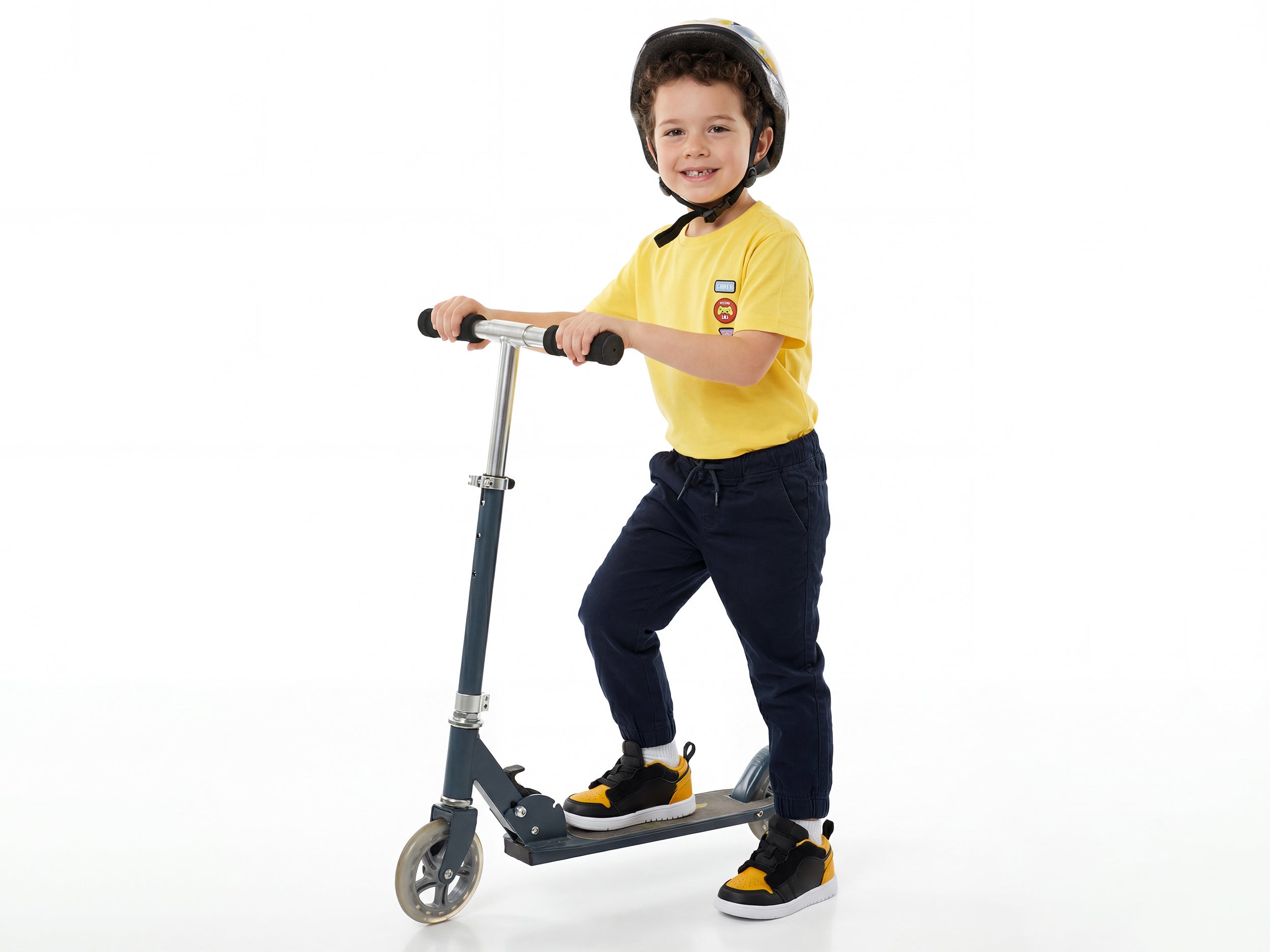 Boys Solid Jogger Fit Basic Core Joggers