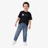Boys Relaxed Fit Round Neck Graphic Print Tshirt