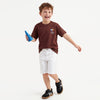 Boys Relaxed Fit Round Neck Printed T-Shirt
