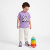 Boys Regular Fit Round Neck Printed T-Shirt