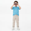 Boys Regular Fit Round Neck Solid T-Shirt