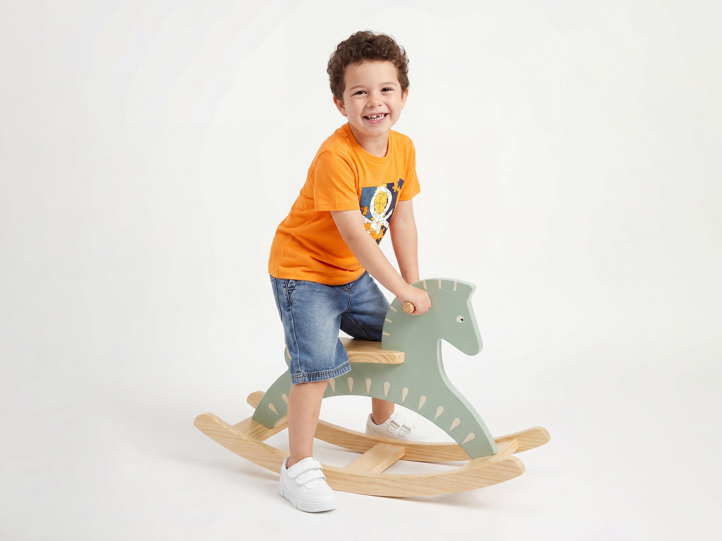 Boys Regular Fit Round Neck Graphic Print T-Shirt
