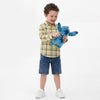 Boys Regular Fit Spread Checkered Casual Shirt