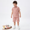 Boys Regular Fit Spread Collar Floral Shirt