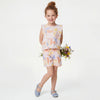 Girls Abstract Regular Fit Shorts