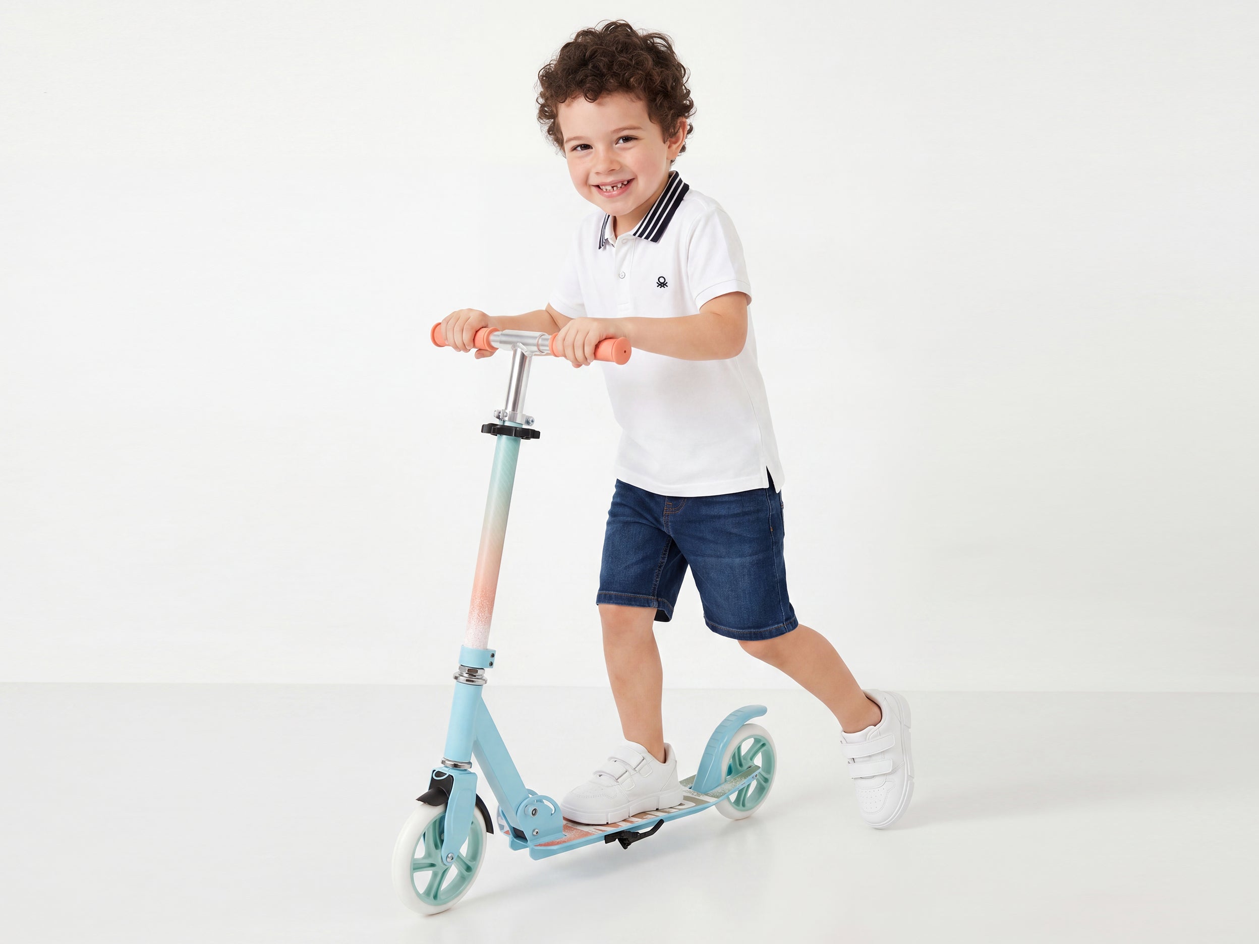 Boys Regular Fit Solid Polo T-Shirt
