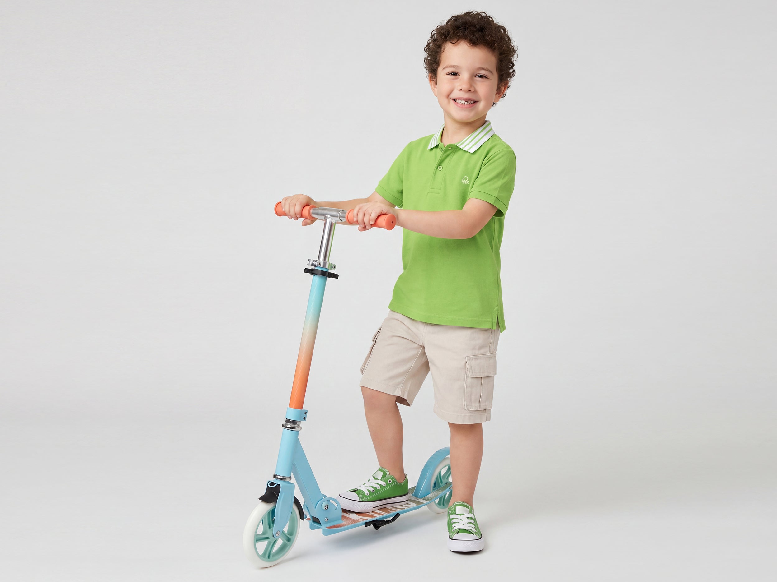 Boys Regular Fit Solid Polo T-Shirt