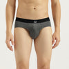 Men Solid Regular Fit Pack of 2 Briefs