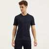 Men Relaxed Fit Round Neck Solid T-Shirt
