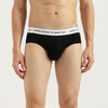 Men Solid Regular Fit Pack of 2 Briefs