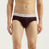 Men Typography Regular Fit Briefs