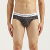 Men Typography Regular Fit Briefs