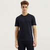 Men Relaxed Fit Round Neck Solid T-Shirt