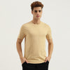 Men Relaxed Fit Round Neck Solid T-Shirt