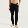 Men Solid Regular Fit Lounge Cuffed Pants