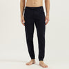 Men Solid Regular Fit Lounge Cuffed Pants