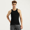 Men Regular Fit Round Neck Solid Vest