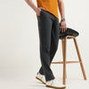 Men Solid Slim Fit Trousers