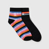 Men Striped Pack of 2 Socks