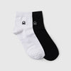 Men Solid Pack of 2 Socks