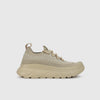 Men Textured Lace-Ups Knitted Chunk Sneakers