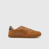 Men Solid Lace-Up Pop Up Pu Sneakers
