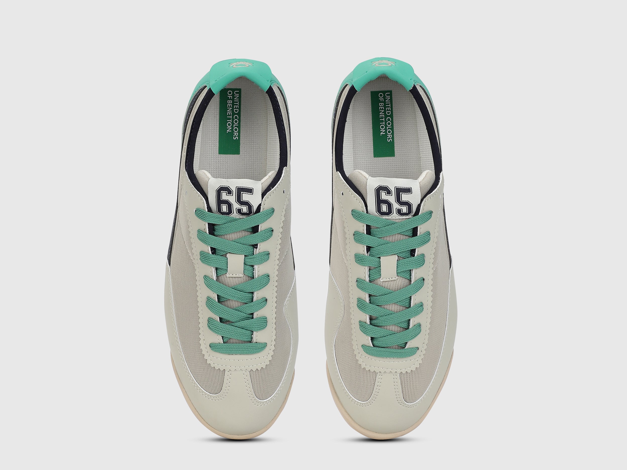Men PU Mesh Colorblocked Sneakers – United Colors of Benetton Store